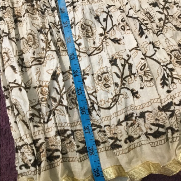 Vintage Hand Made Egyptian Maxi Long Skirt - OSFM - Picture 6 of 14